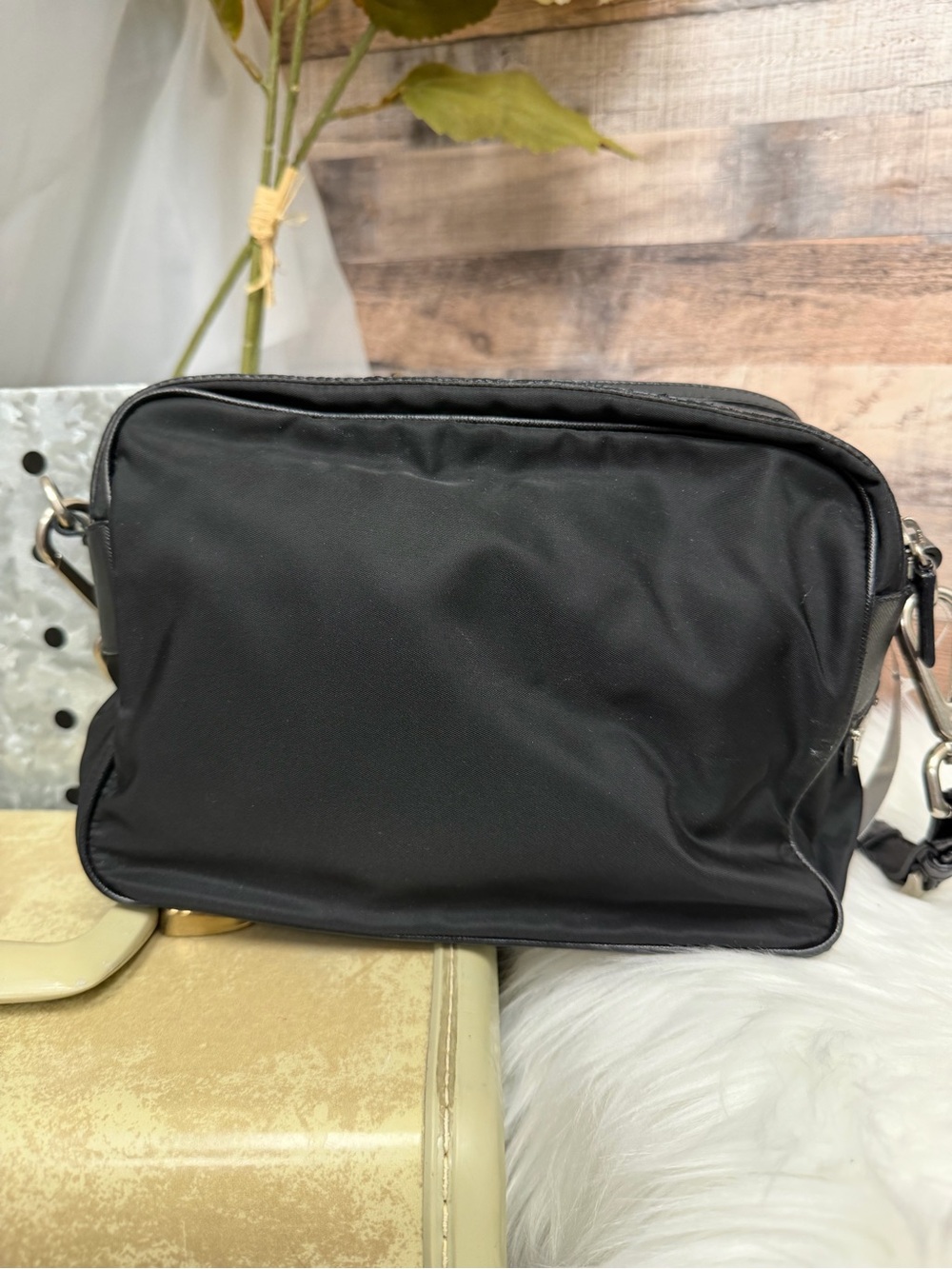 Prada Black Nylon Tessuto Shoulder Bag OS - Picture 2 of 9
